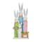 Glitzhome® 29.75" Easter Wooden Bunny Family Porch Décor